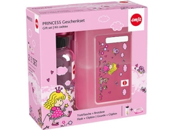 Kit Gourde + Clipbox - Emsa - Princesa - 0,4 L - 100% Hermético - Dimensões: 160x110x70 Mm