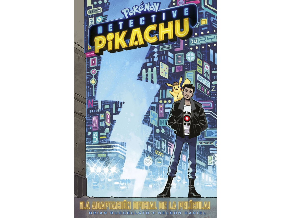 Livro Detective Pikachu de Brian Buccellato (Espanhol)