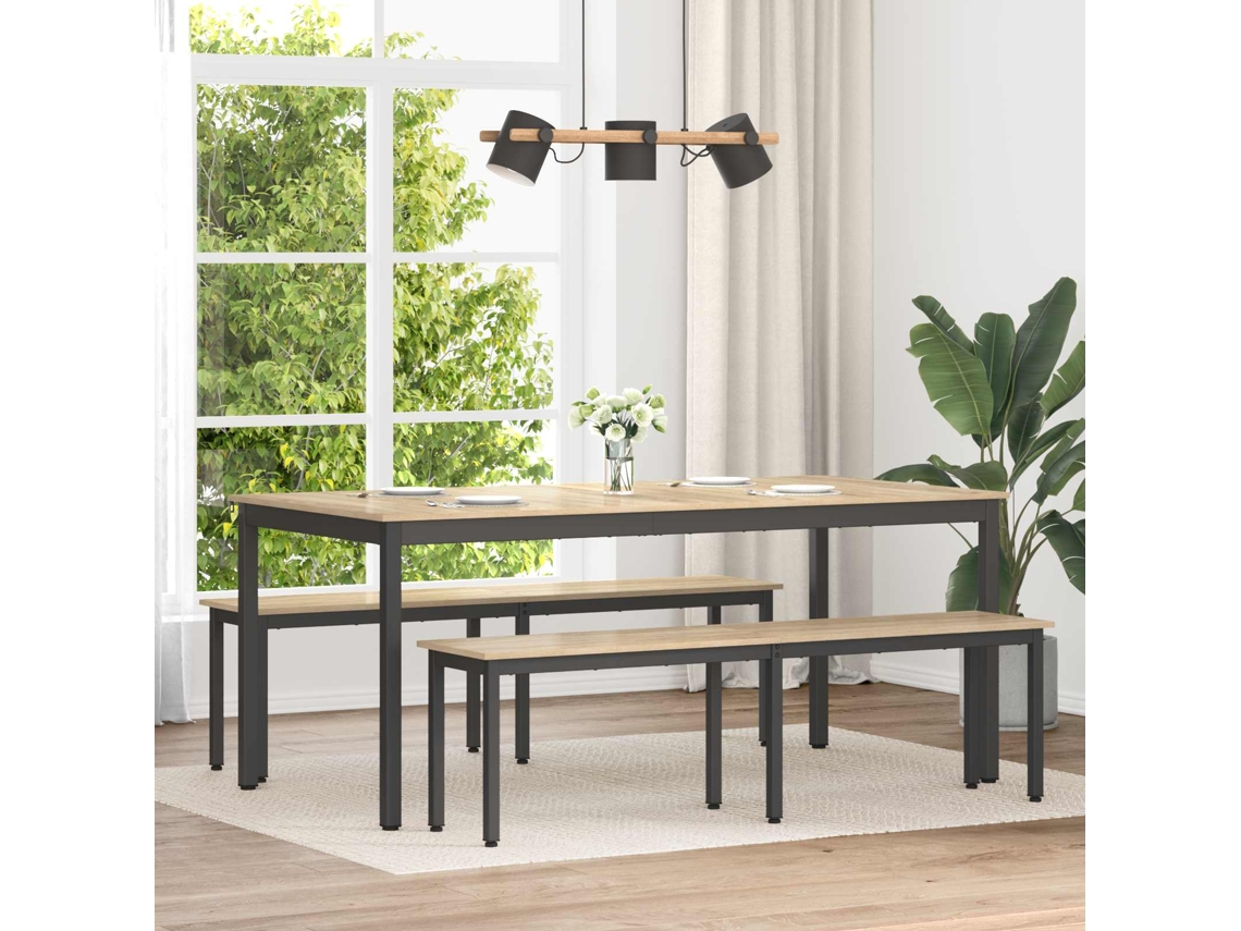 Vidaxl Banco Sonoma 160 X 35 X 45 Cm Derivados De Madeira