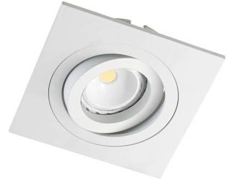 Candeeiro de Teto Embutida  Helium (Branco - GU10 - 50 W - Alumínio)