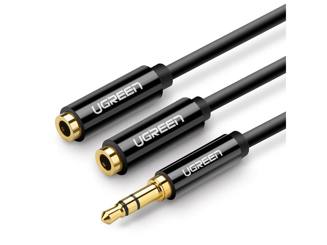 Adaptador Ugreen Aux Preto