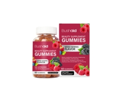 Gomas de Cuidado Estético LAXISCREED com Sabor Fruta Bushaid para Regenerar a Pele