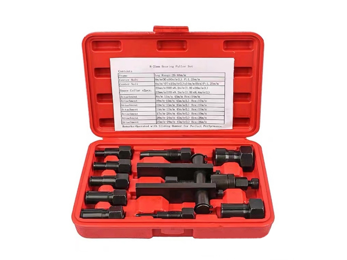 Kit De Ferramentas De Extração De Rolamentos, Extractores De Rolamentos Para Motocicletas E Veículos Elétricos