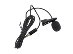 Mini Microfone Portátil de Gravação para Entrevistas com Clipe de Colarinho para Celular LAXISCREED
