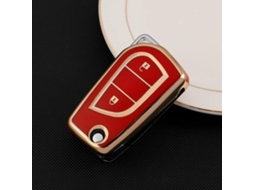 Capa Protetora De Tpu Para Chave Carro Aygo, Yaris, Highlander, Camry E Rav4 Acessórios Para Chaveiro