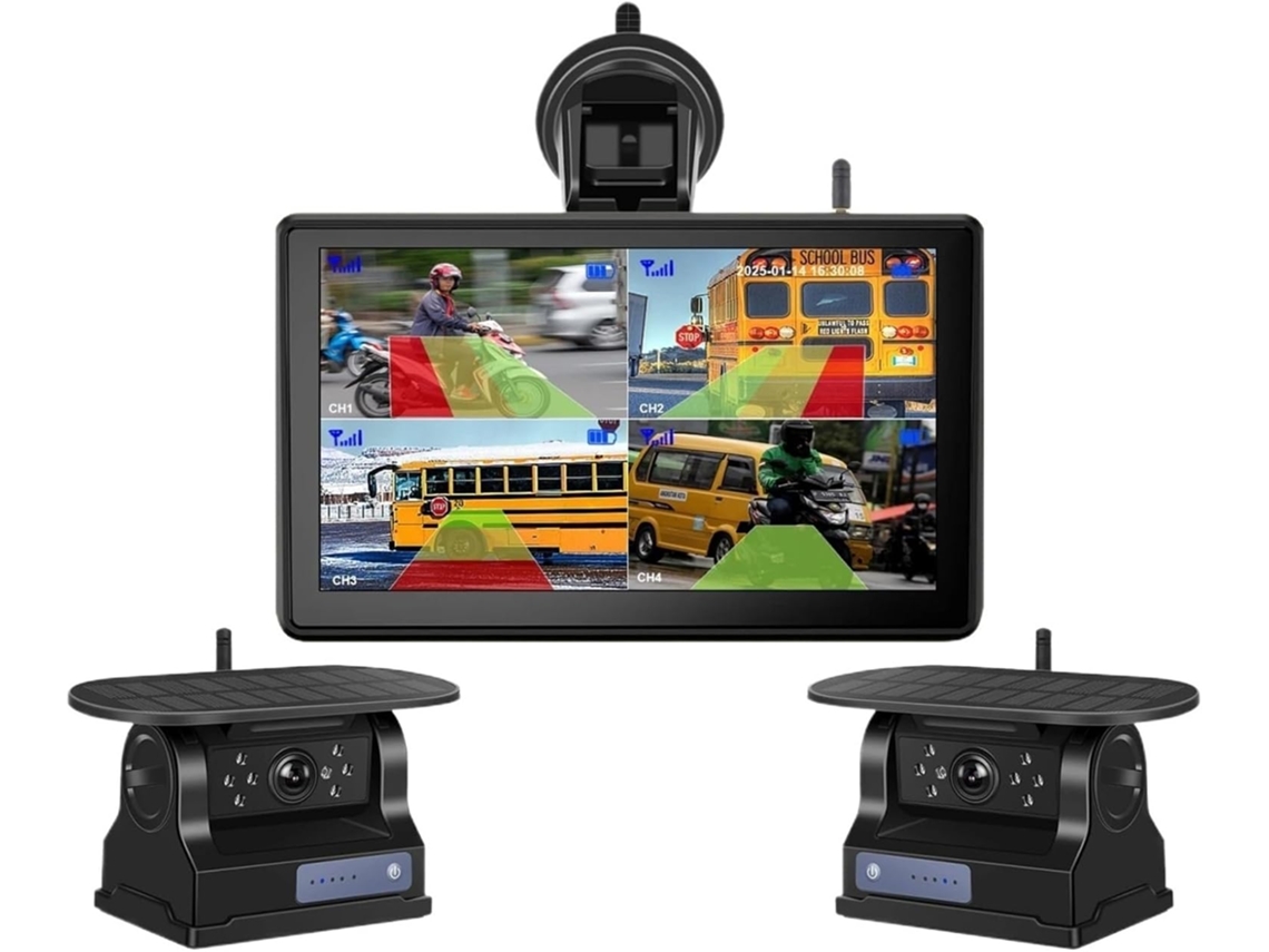 Monitor Digital Touchscreen Sem Fio de 7 Polegadas, Compartilhado com a Câmera. SFUSHOS