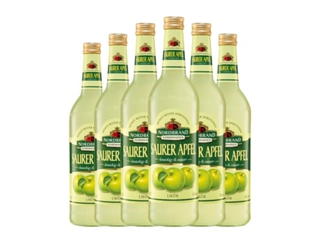 Licores NORDBRAND NORDHAUSEN Saurer Apfel (0.7 L - 6 Unidades)