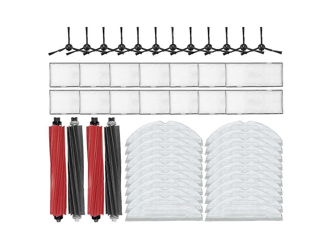 Peças De Reposição Para Aspirador De Pó S8 / S8+ Plus: Rolo Principal, Escova Lateral, Filtro Hepa, Pano De Limpeza._ptg