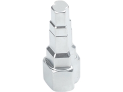 Chave De 3/8" Em Aço Para E Reparo Espaços Apertados, Prata