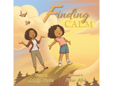 Livro Finding Calm de Ashley Fontes (Inglês)