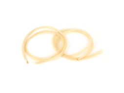 2 Peças de Crina de Cavalo Branca Natural para Violino, Acessórios para Instrumentos Musicais AQUAFORGE