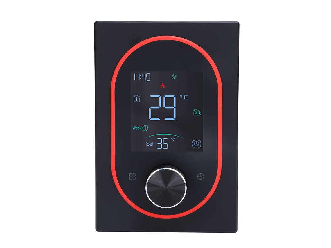 Termostato Colorido Programável Primerox com App e Tela Touch para Aquecedor