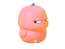 Brinquedo De Compressão De Pequeno Frango Cômico Cute Para Aliviar O Estresse E A Ansiedade Cor Rosa