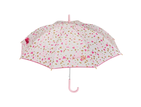 Guarda-chuva De Mulher Gotta Comprido Manual Flower Petals Multicor