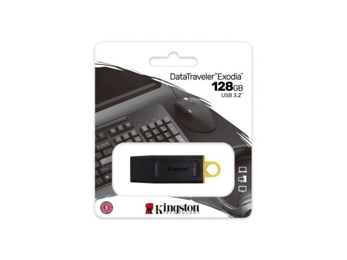 Unidade Flash Usb Kingston Dt Exodia 128Gb 3.0 Dtx/128Gb NO NAME