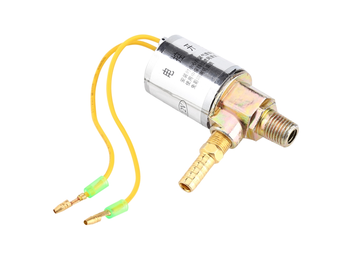 Válvula Solenóide Elétrica De Buzina De Ar 1/4 Polegada Para Sistemos De Ar 12v