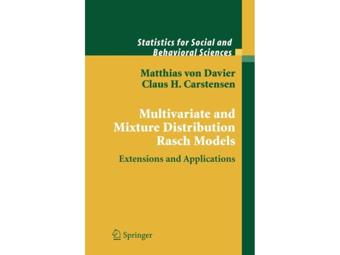 Livro Multivariate And Mixture Distribution Rasch Models De Matthias Davier (inglês)
