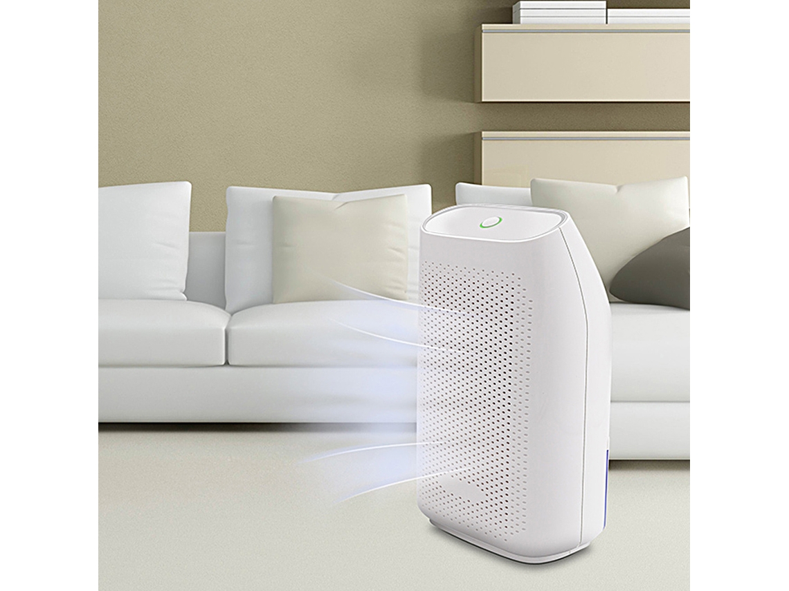 Desumidificador Elétrico Mini Semiconductor 700ml Silencioso | S/MARCA