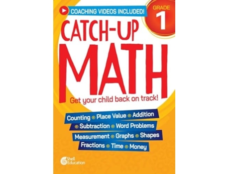 Livro Catch-Up Math 1st Grade de Kristin Kemp MAEd (Inglês)