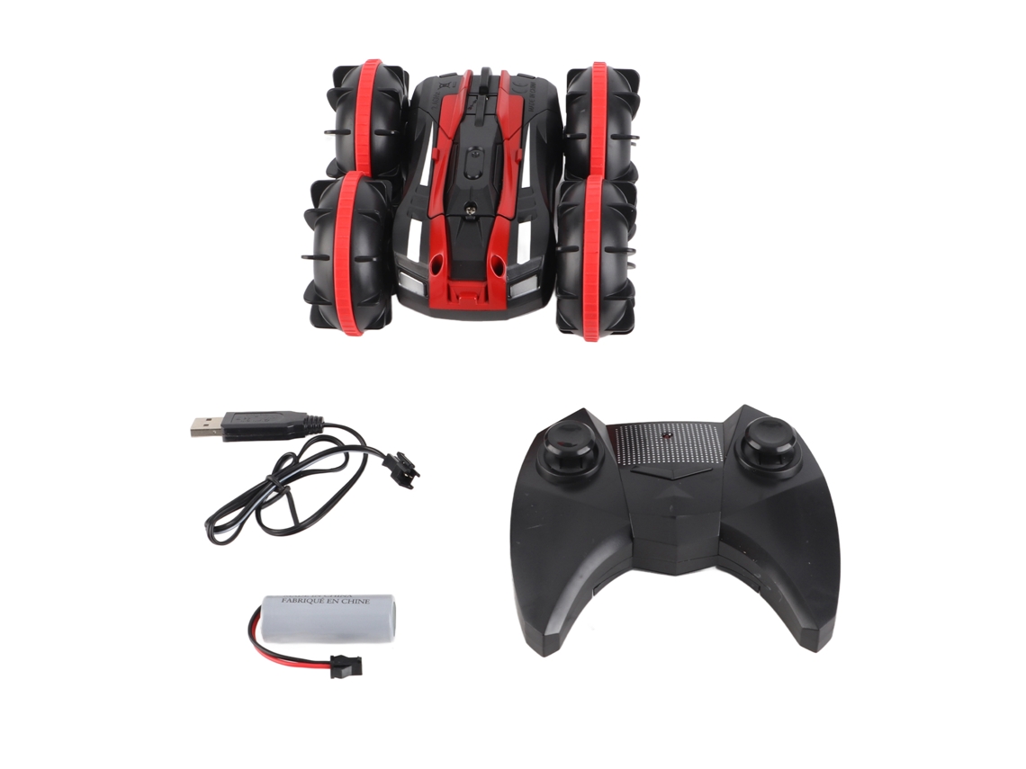 Primerox carro de Controle Remoto Anfíbio 2.4g Rc Stunt Car Brinquedo Presente para Crianças