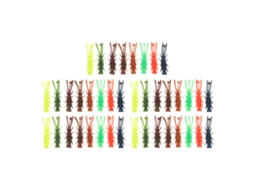 Isca Camarão Mole Flutuante 6.3cm 5 Pacotes