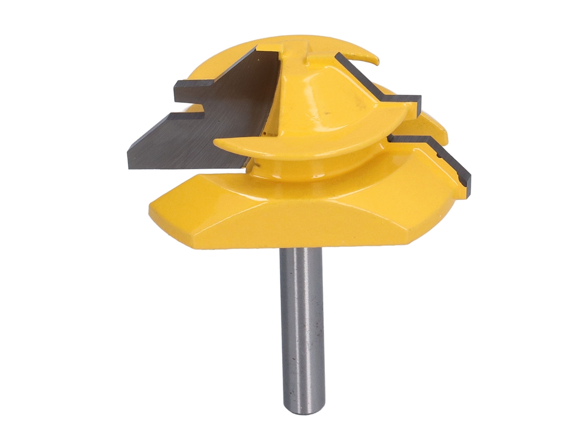 Laxiscreed - Fresa De Liga A 45° Para Serralharia E Cnc, Ideal Para Cortes Em Madeira De Alta Precisão