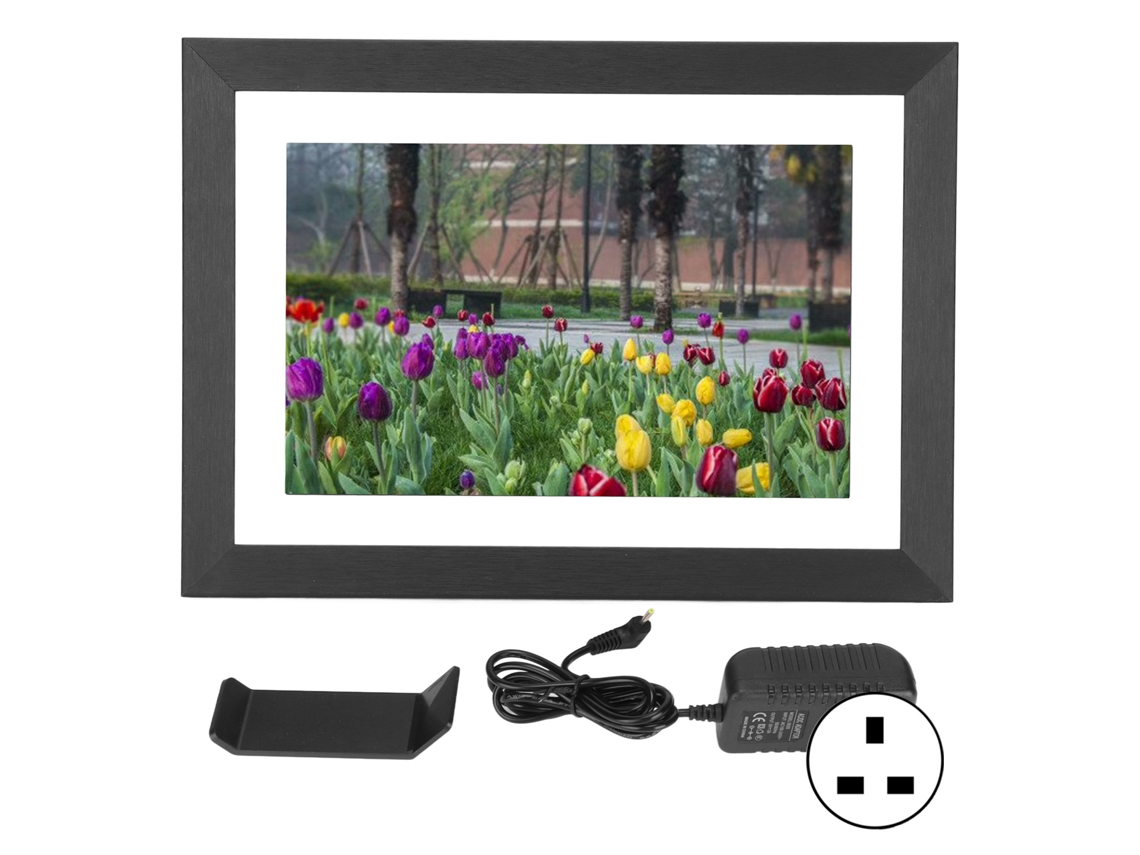 Quadro de Fotos Digital Wifi EOOCOO (rede Inteligente, Tela Hd Ips)