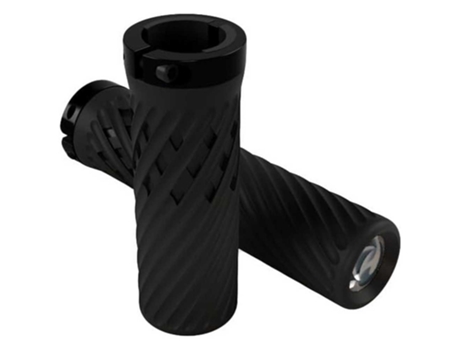 Herrmans Shark Dual Density Grips Prateado 90/130 mm