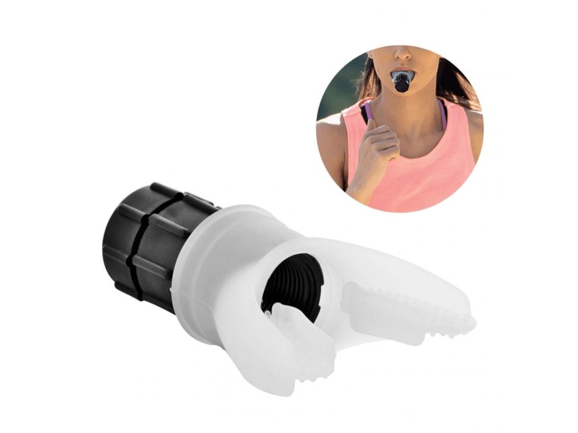 Aparelho De Treinamento Pulmonar Seguro De Silicone Antirrust Para Fitness Respiratória
