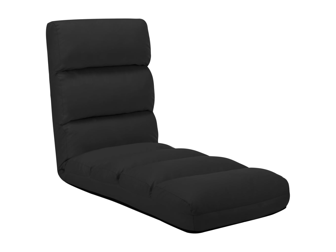 Floor Chair, Floor Chairs Vidaxl Preto Couro Artificial