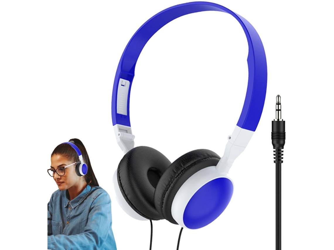 Fones De Ouvido Com Cancelamento Ruído Para Pc, Modelo Over Ear, Com Fio
