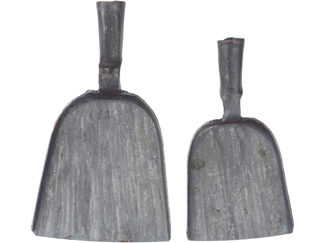 Conjunto de 2 pás para carvão Imikeya, aço carbono