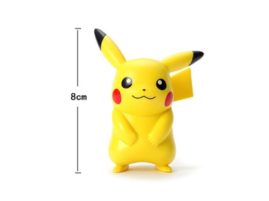 Figura GAATPOT 6 Styles Pokemon Pikachu Charmander Psyduck Squirtle Jigglypuff Bulbasaur Bulbasaur Anime Figures Toys Model Kawaii Kids Gift