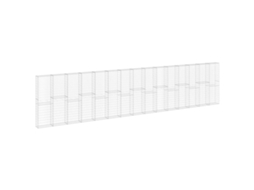 Gabion Wall, Gabion Walls Vidaxl Prateado Aço (900 X 30 X 200 Cm)