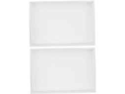Conjunto De 2 Bandejas Para Joias, Ideais Para Guardar E Exibir Colares, Anéis E Outras Peças.