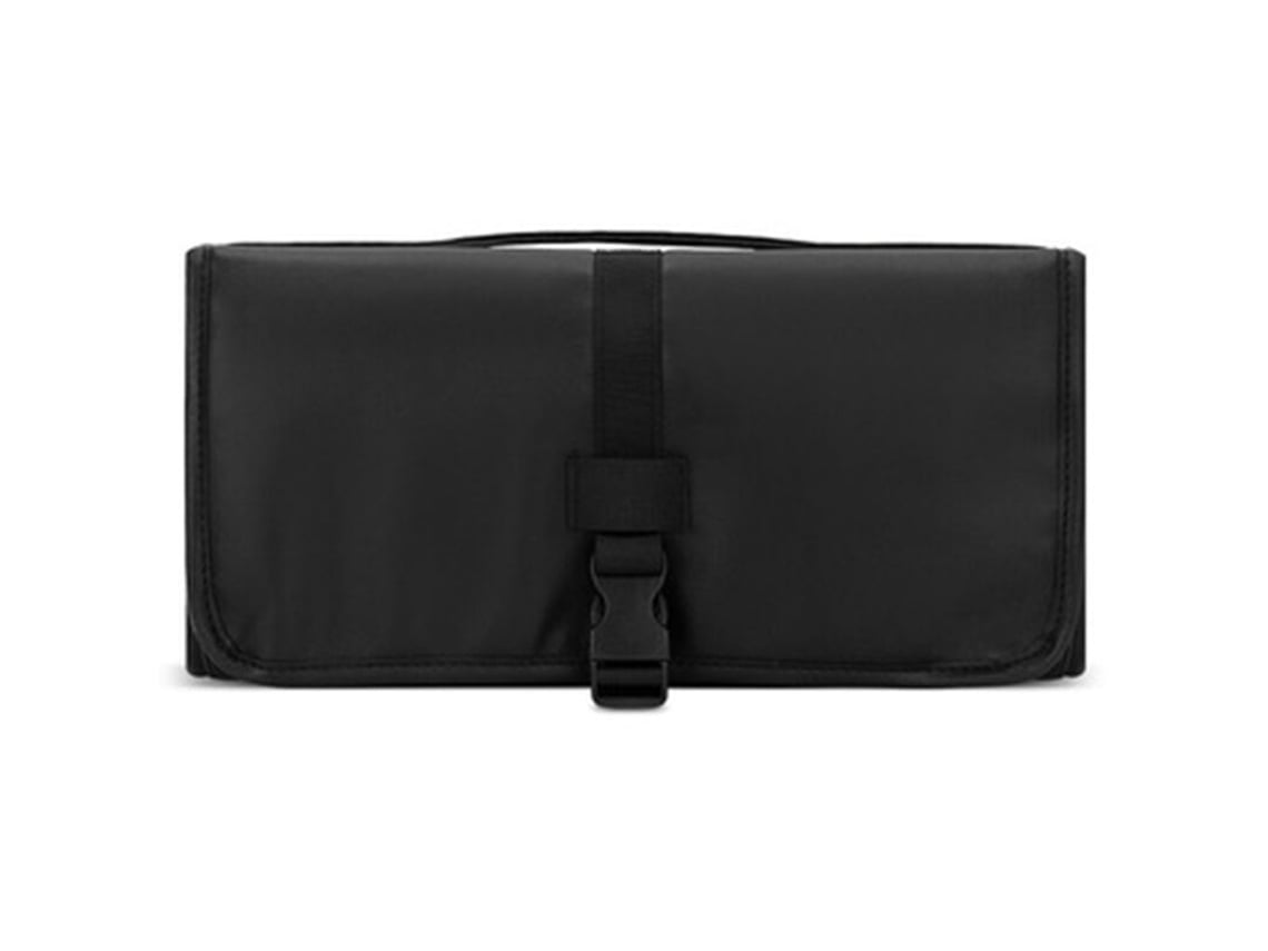 Bolsa Organizadora AQUAFORGE com suporte para acessórios, várias bolsas, preta