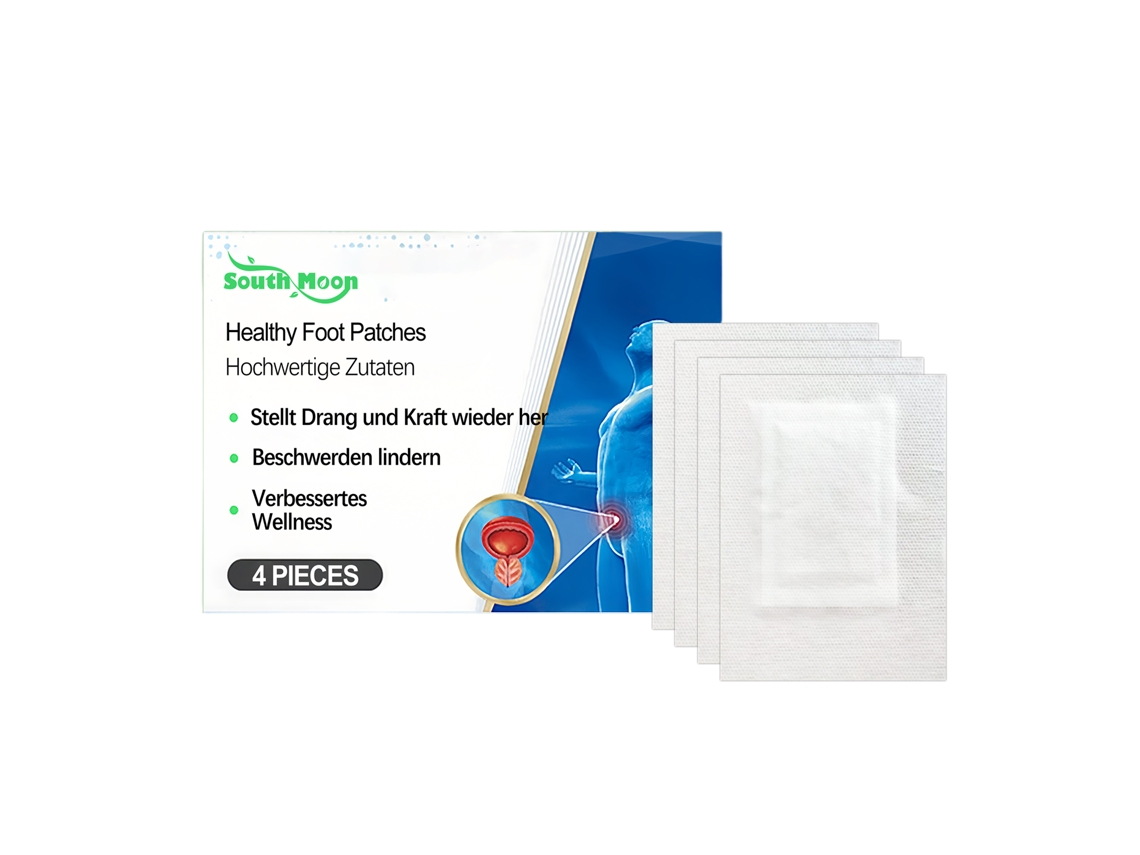 Parche Herbal Cuidado Pés Efeito Rápido Natural