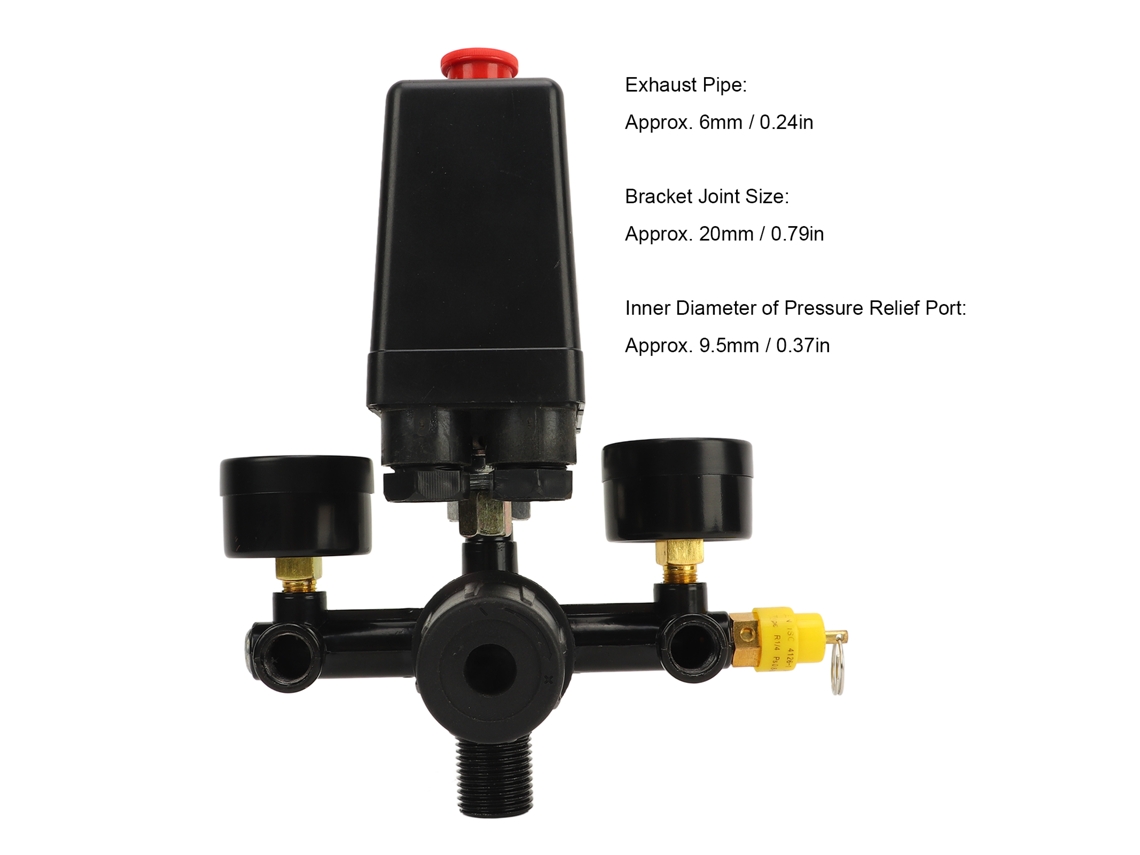 Interruptor De Pressão Para Compressor De Ar Com Conector Rápido