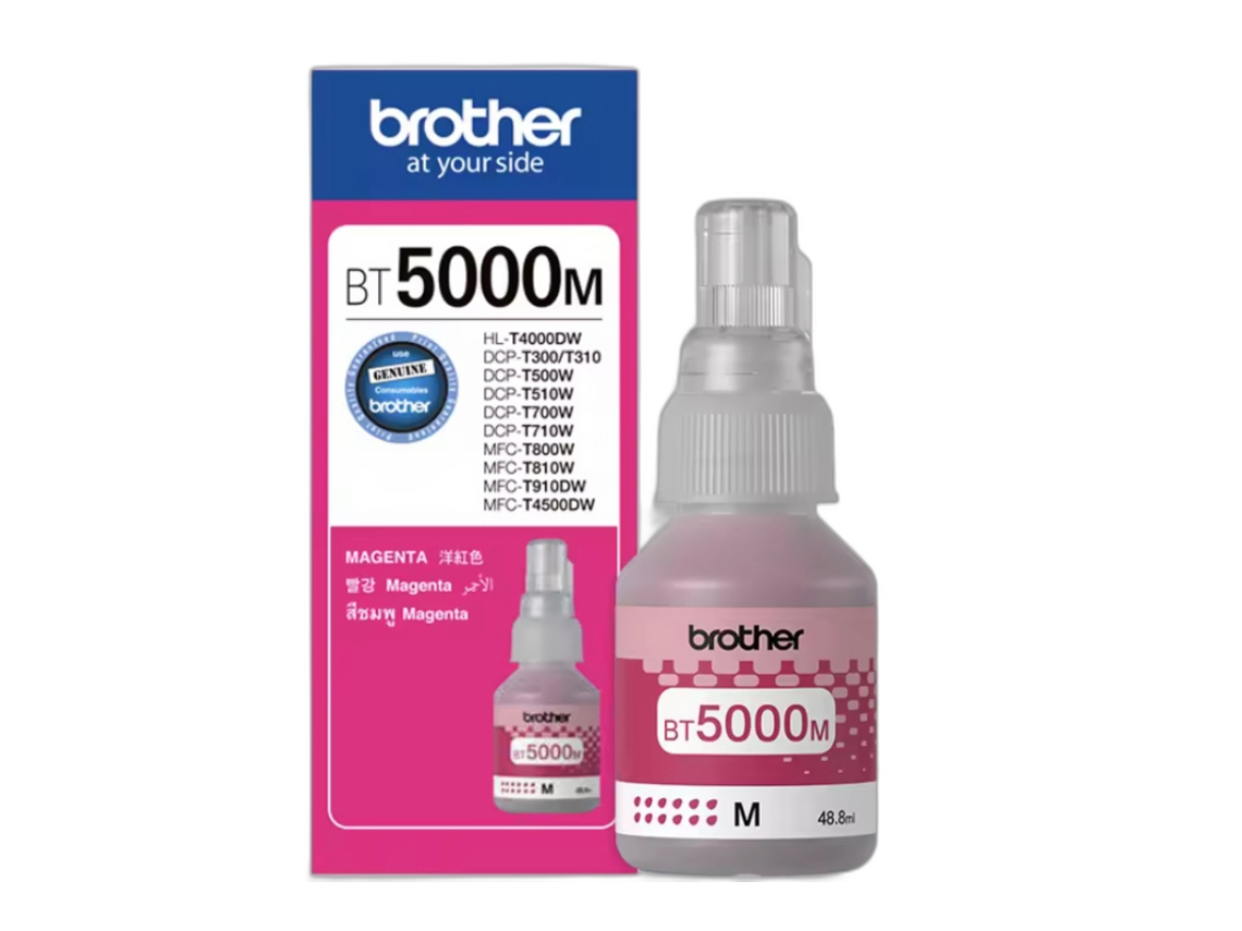 Bt5000m (magenta)brother Btd60bk Bt5000c Bt5000m Bt5000y Para Dcp-t226 Mfc-t920dw Dcp-820dw Dcp-t520w Mfc-t4500dw Btd60