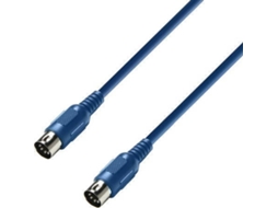 Cabo de Áudio ADAM HALL (75 cm - Azul)