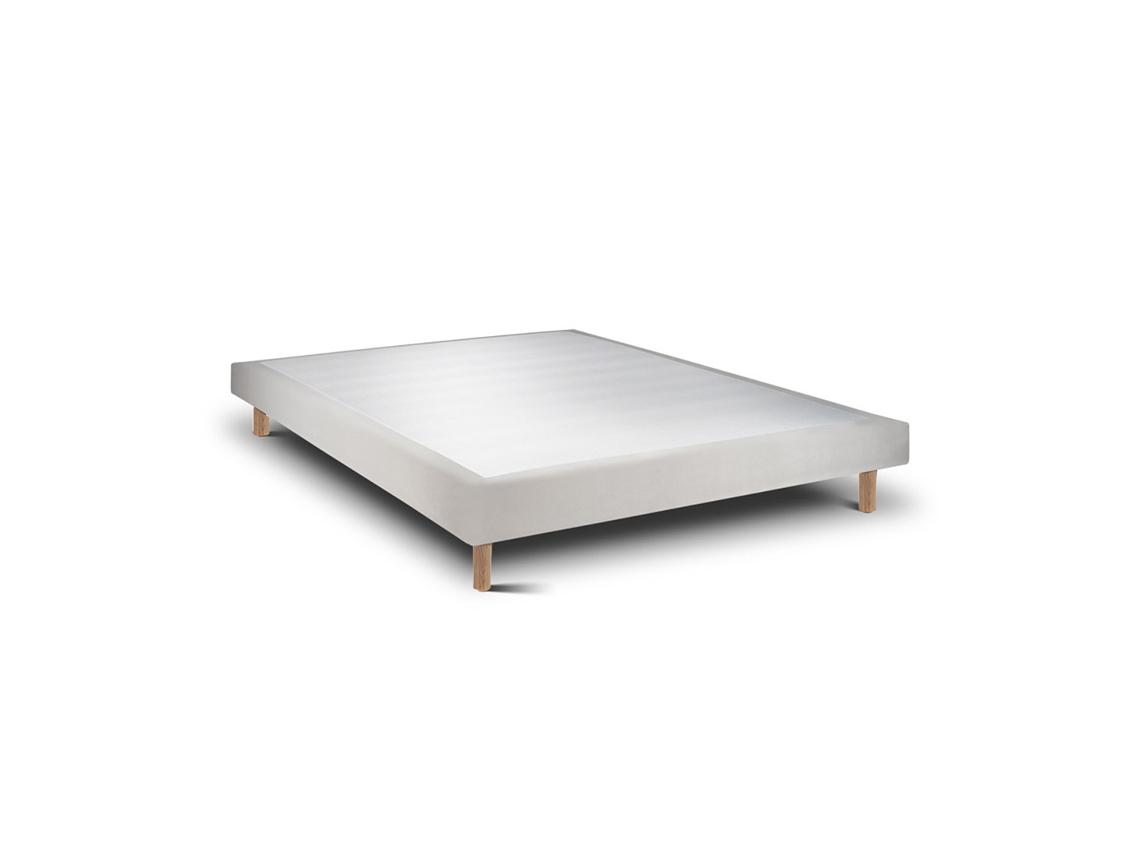 Sommier Rígido 15 Milano  Cement Pés Redondos 190 X 135 Cm Altura 30 Cm Indream