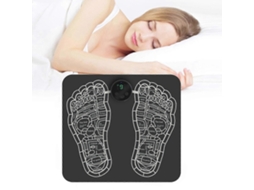 Massageador Ems Para Os Pés, Aliviando Dores E Melhorando A Circulação. Tapete Elétrico Pés Com 8 Modos 19 Níveis De Intens