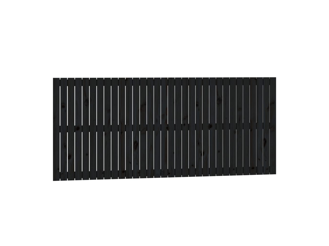 Wall Headboard, Wall Headboards Vidaxl Preto Pine Wood (204 X 90 Cm)