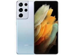 Smartphone SAMSUNG Galaxy S21 Ultra 5G (Recondicionado Marcas Mínimas - 128 GB - Branco)