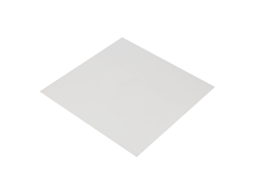 Lâmina De Plástico De Engenharia Pom (polioximetileno) Branca 2x300x300mm