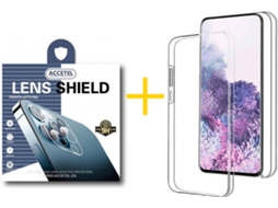 Capa + 1 Película de Câmara para iPhone 12 Pro ACCETEL Transparente Claro