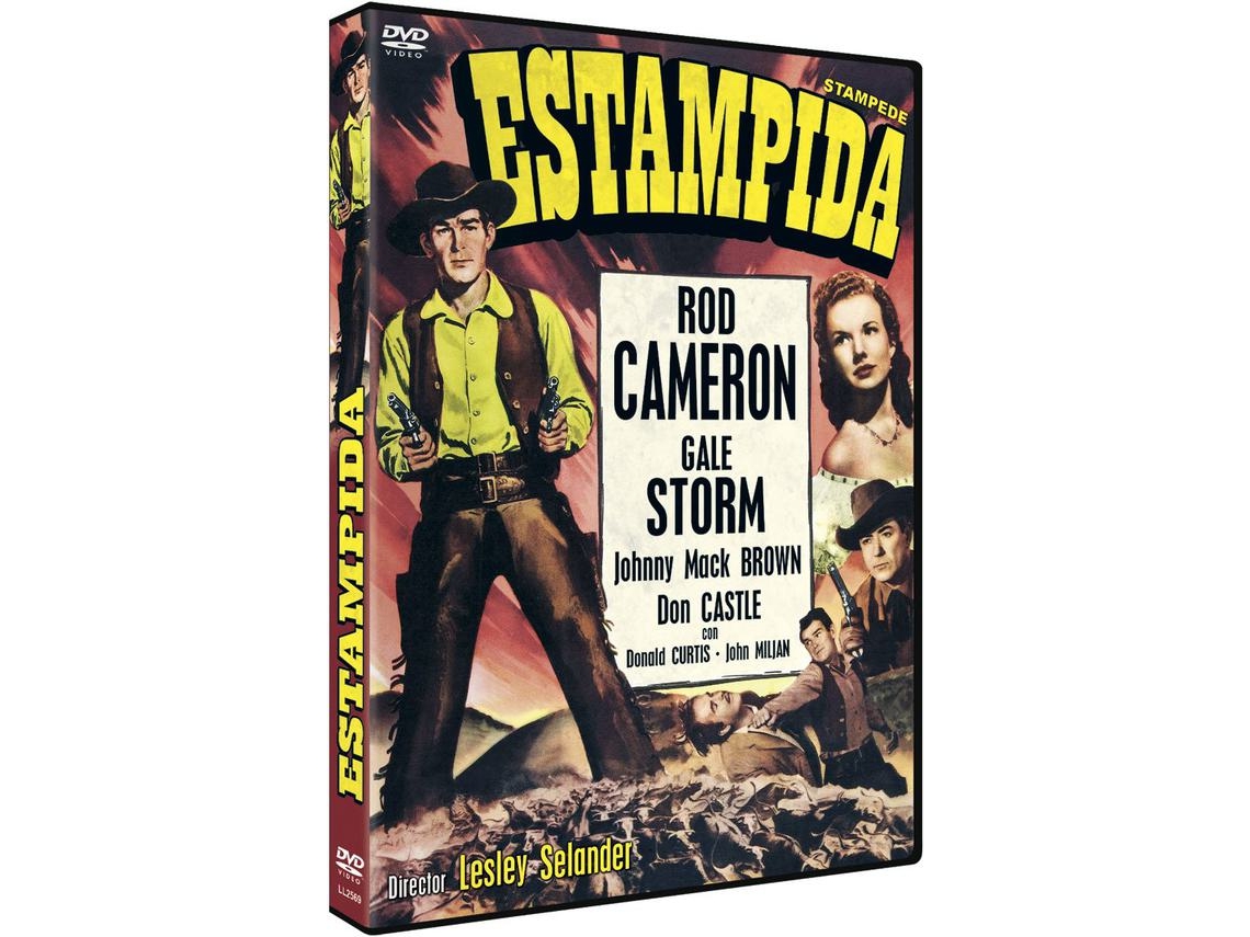 DVD Stampede (1949)  / Estampida (Edição em Espanhol)