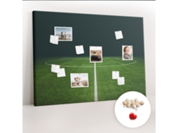 Painel De Cortiça Para Parede Campo De Futebol Para O Quarto Das Crianças Espelharte (140x100 Cm)