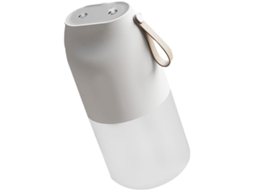 Umidificador Portátil Branco Com Função De Pulverização Dupla E Capacidade 300ml