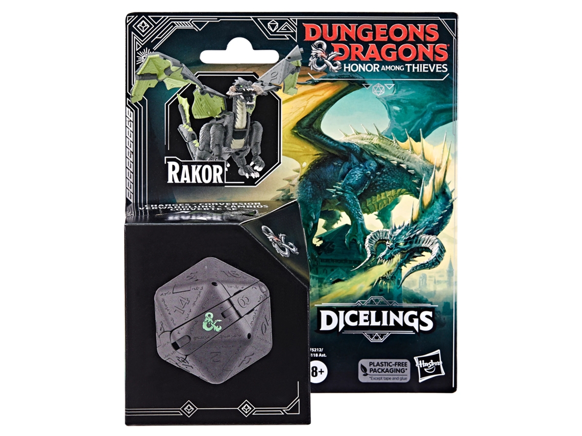 Figura de Ação DUNGEONS & DRAGONS Collectible Black Dragon (20,60x19,10x18,40)